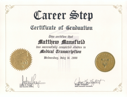 Matthew Mansfield's Resume